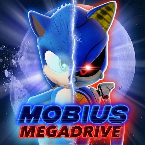 [🎥MOVIE METAL SONIC] Sonic RP: Mobius MegaDrive cover