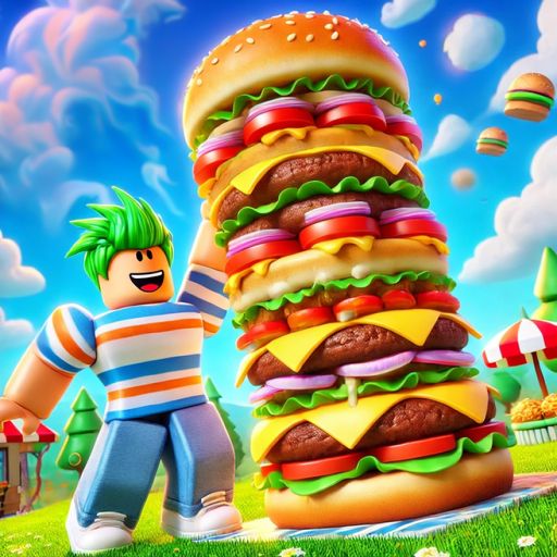 🍔 BUILD A BURGER TOWER! cover