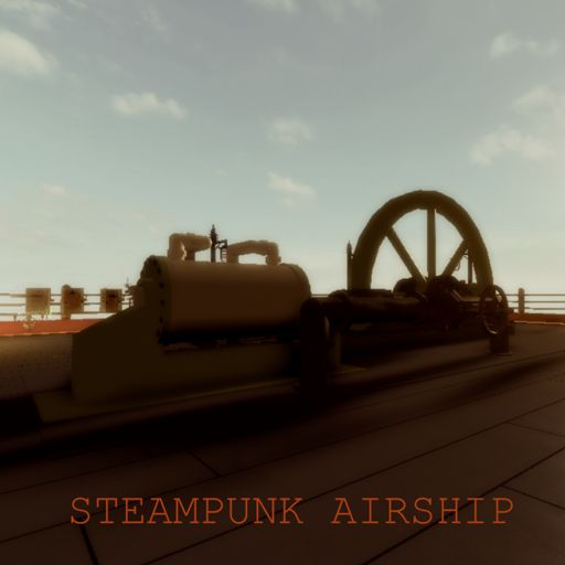 Steampunk Airship-[SHOWCASE] cover