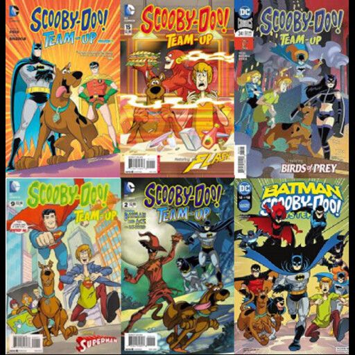 Scooby-Doo & Batman cover