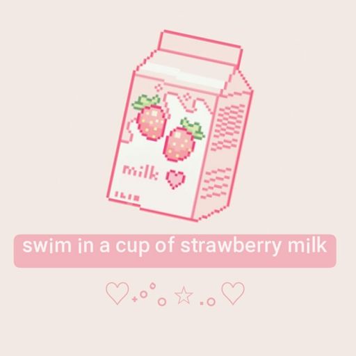 Swim in a cup of strawberry milk+. cover