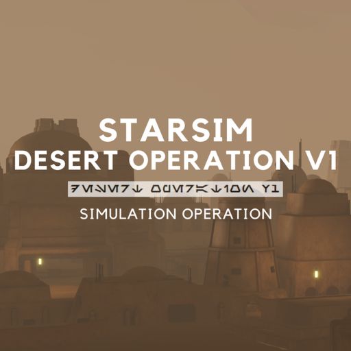 [StarSim] Desert Operation V1 cover
