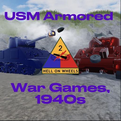 USM Armored War Games 1940s cover