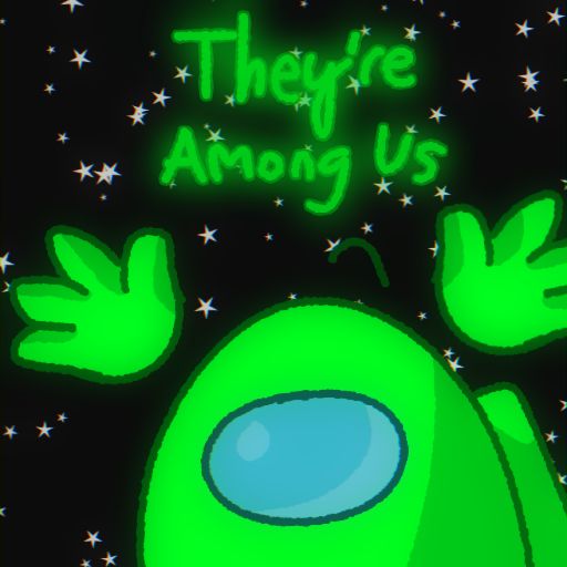 [Fixed?] They're Among Us cover