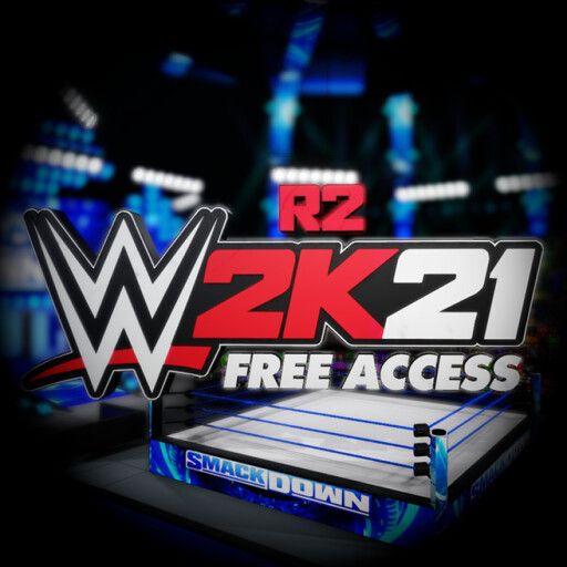 R2: WWE 2K21 // ROBLOX Wrestling cover