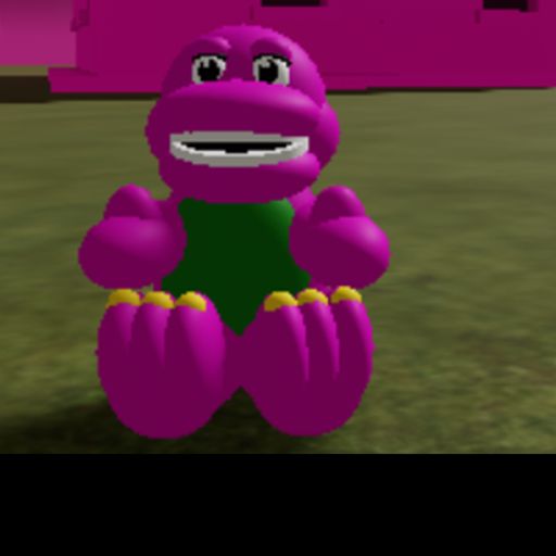 chill barney eats childs cover