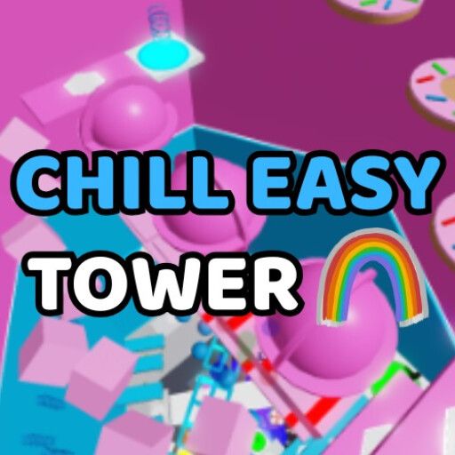 🌈 Chill Rainbow Tower Obby (400+ Levels) cover