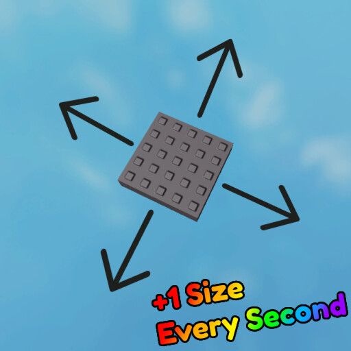 🏖️Roblox but every second the baseplate grows +1 cover