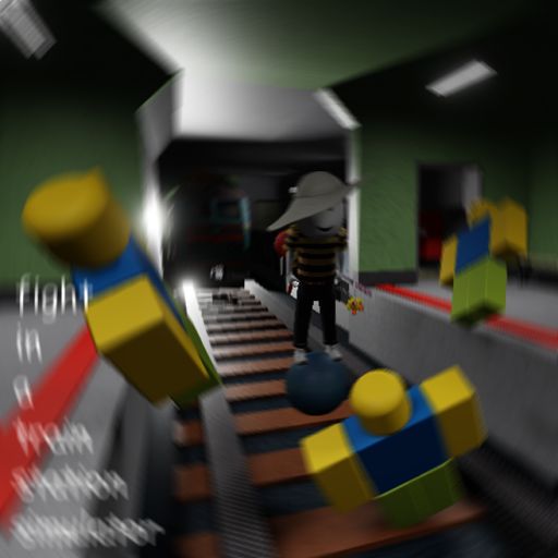 fight in a train station simulator game 🚆 cover