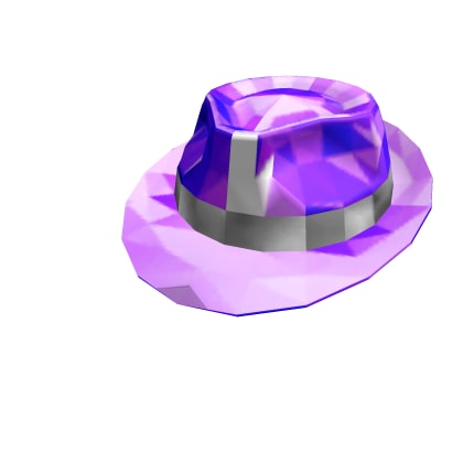 Purple Sparkle Time Fedora cover