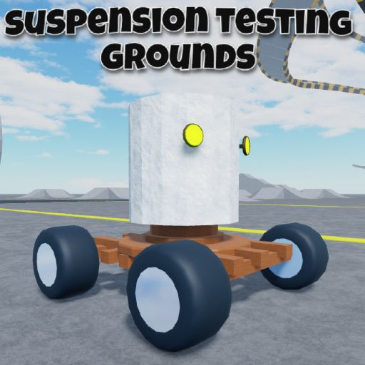 Suspension testing grounds - stunt ramp car drive cover