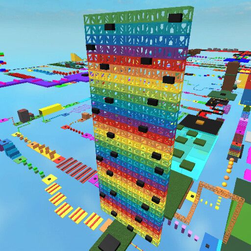 The Mega Fun & Easy Obby! cover