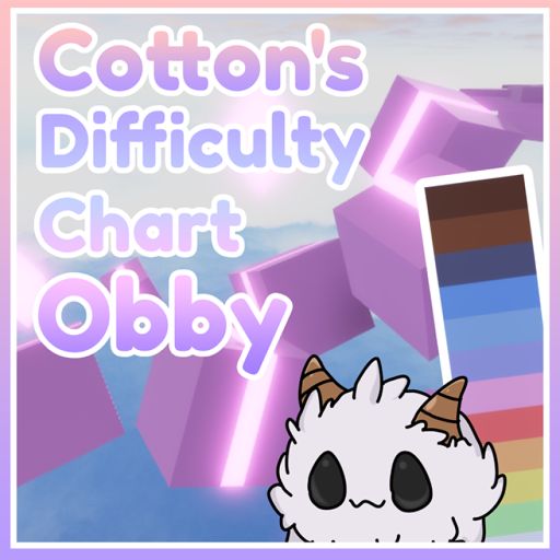 Cotton's Difficulty Chart Obby HARD! cover