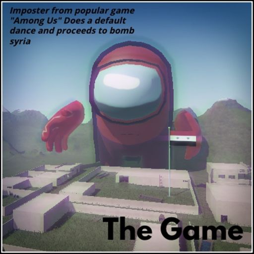Imposter does default dance and bombs Syria cover