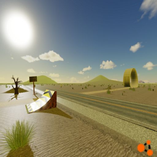 BeamNG.Drive Desert Road cover