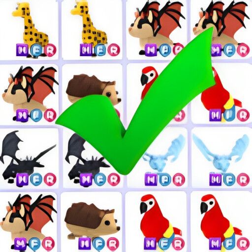 🦒Free? Neon Pets Adopt Me! Legendary Garden cover