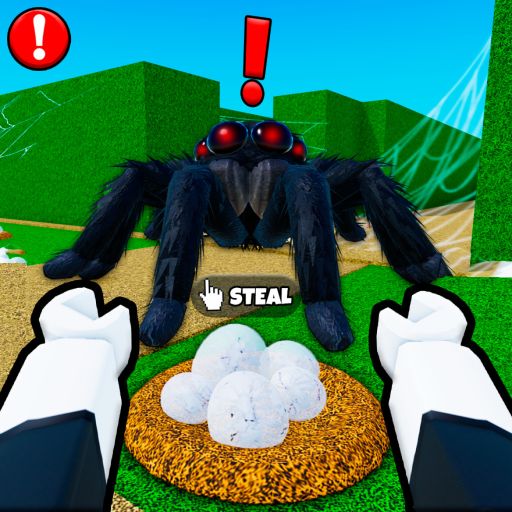 Steal Eggs from Spiders! 🕷️ cover