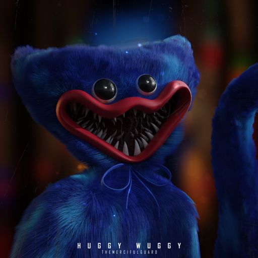 huggy wuggy creepy see cover