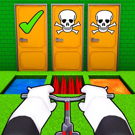 🚪Pick A Door But You're On A Bike! cover