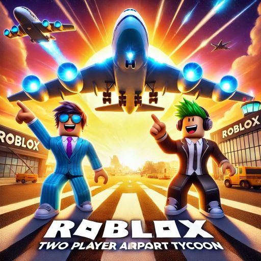 TWO PLAYER AIRPORT TYCOON *FREE ADMIN COMMANDS* cover