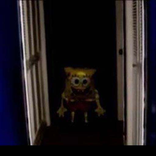 [sop] Creepy spongebob balloon cover