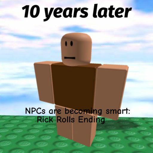 NPCs are becoming smart: Rick Rolls Ending cover