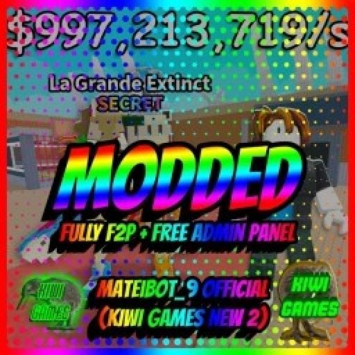 [🌈F2P ADMIN PANEL] Steal A Brainrot MODDED x999M cover