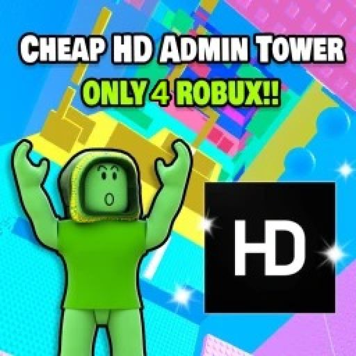 [✨️4 ROBUX✨️] Cheap HD Admin Tower cover
