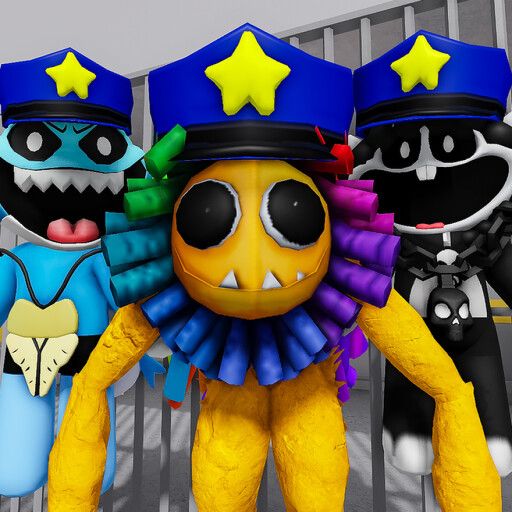 POPPY POLICE FAMILY PRISON RUN ESCAPE! (Obby) cover