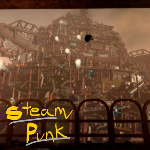 [ShowCase]SteamPunk City cover