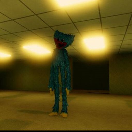 The Backrooms But With Huggy Wuggy cover