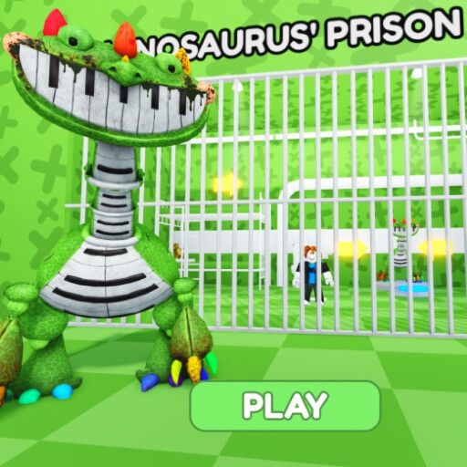 🎹🦕 PIANOSAURUS' PRISON RUN! (Obby) cover
