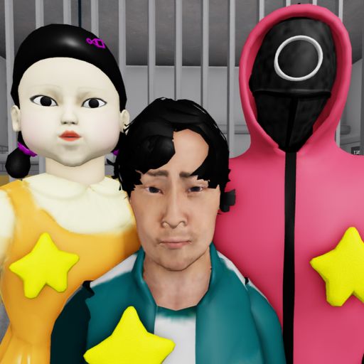 🦑 SQUID FAMILY POLICE PRISON! (OBBY) cover