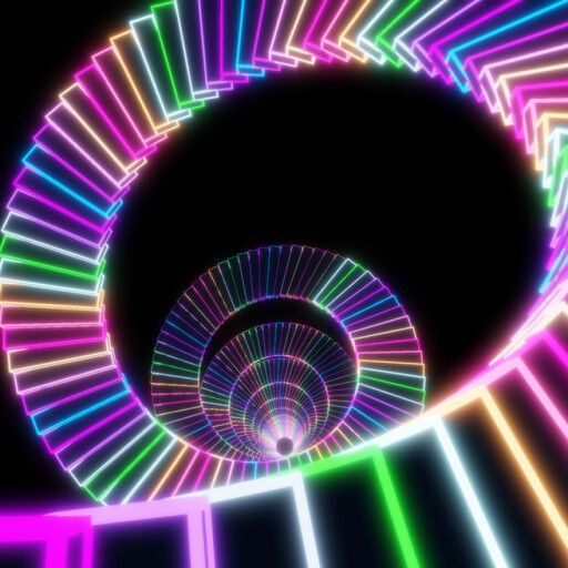 Easy Neon Obby cover