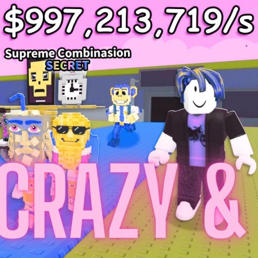 🦀Steal A Brainrot X999 LUCK (MODDED) cover