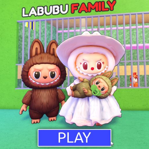 🐻 LABUBU'S FAMILY PRISON RUN! (OBBY) cover